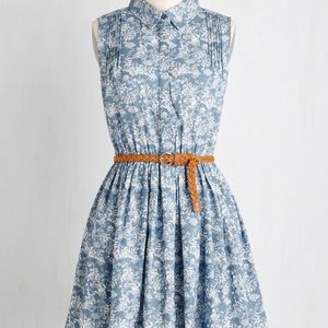 Peter Pan Collared Floral dress